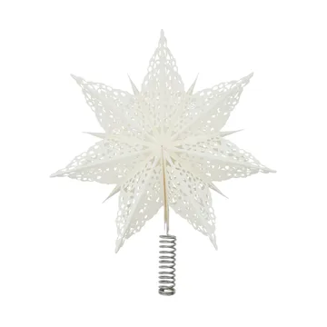 Clip top gwiazda Ø30 cm - Biały - House Doctor