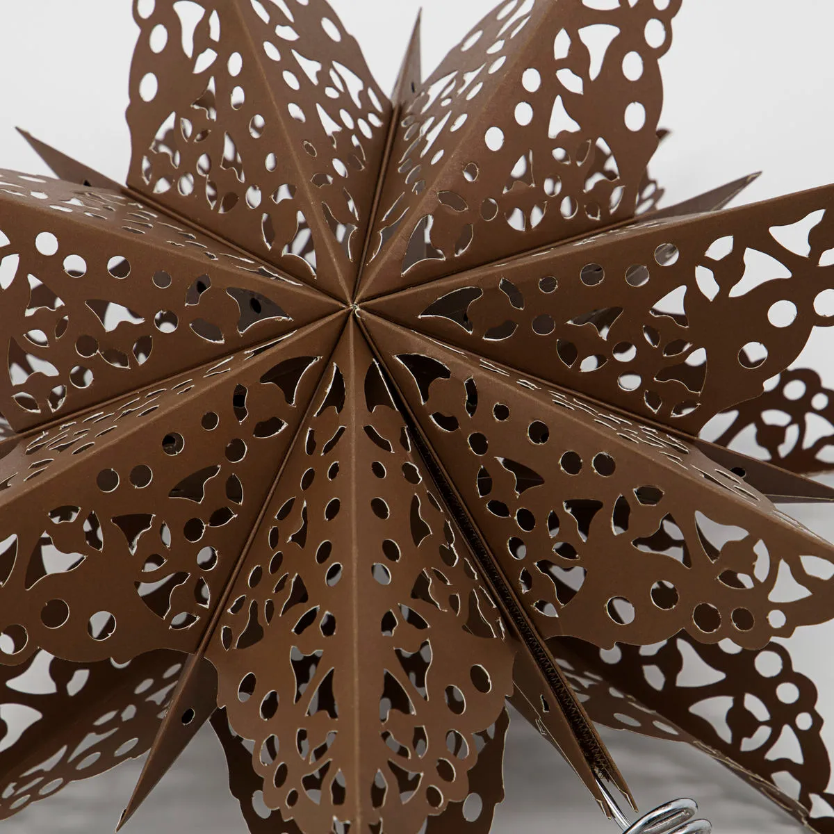 Clip top gwiazda Ø30 cm, brązowy House Doctor