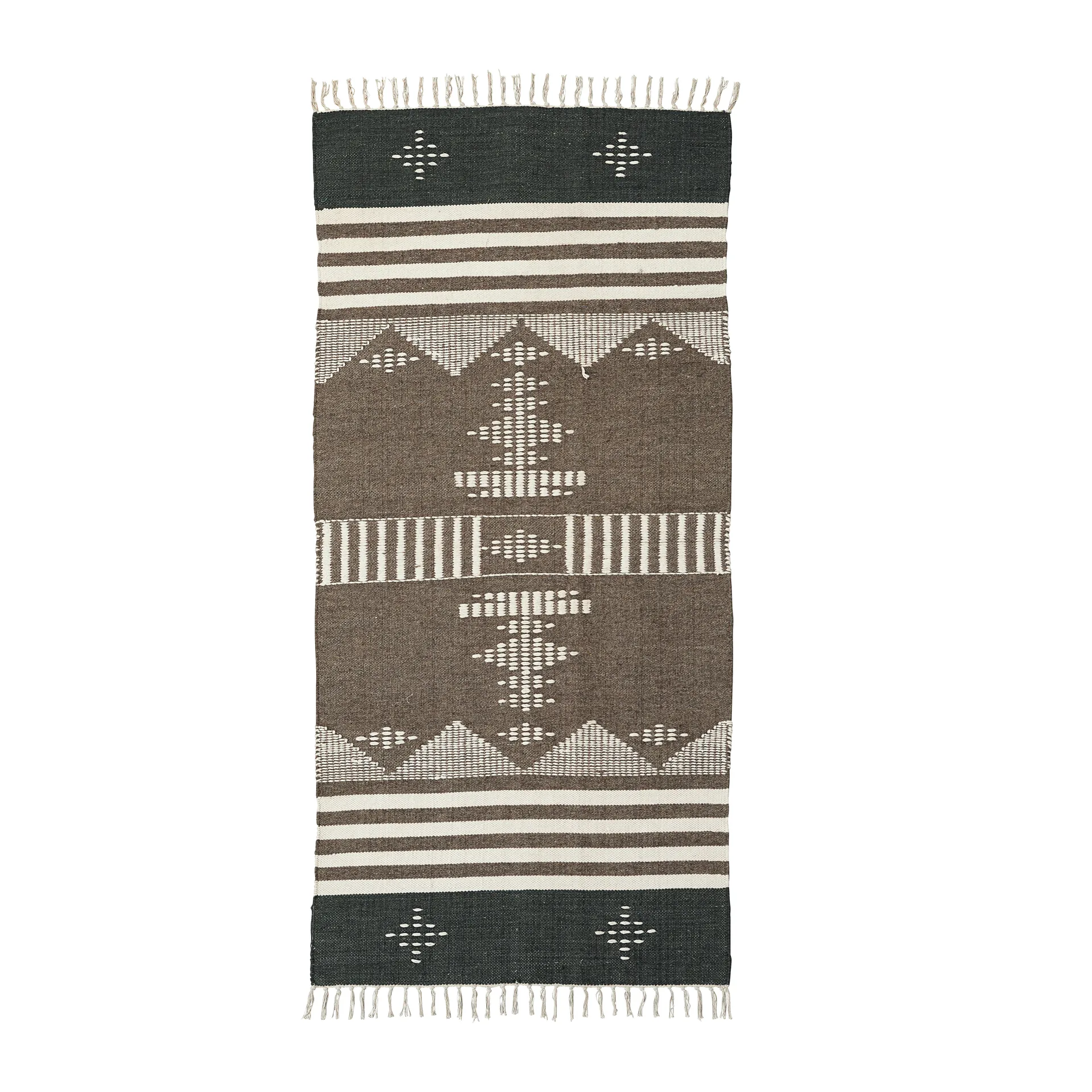 Coto dywan 90x200 cm, brązowy House Doctor