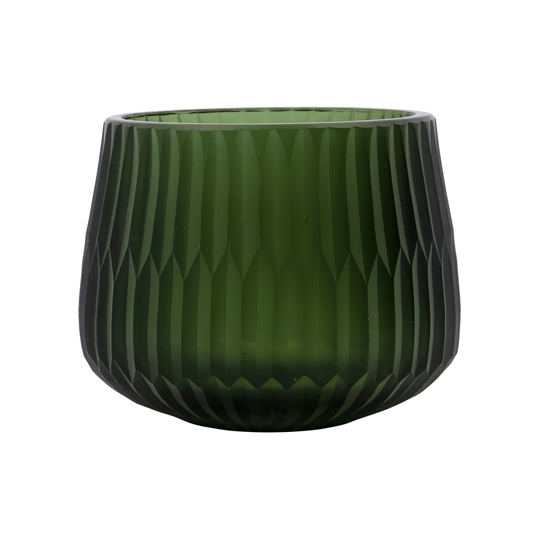 Crown lampion na świecę Ø14 cm, Zielony House Doctor