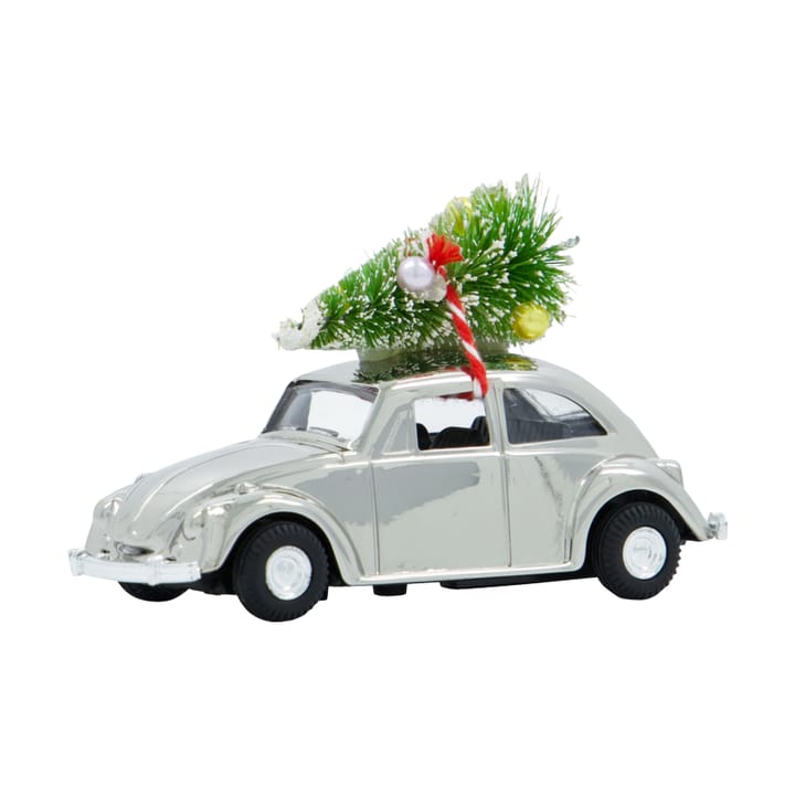 Dekoracja MINI Xmas Car - Srebrny - House Doctor