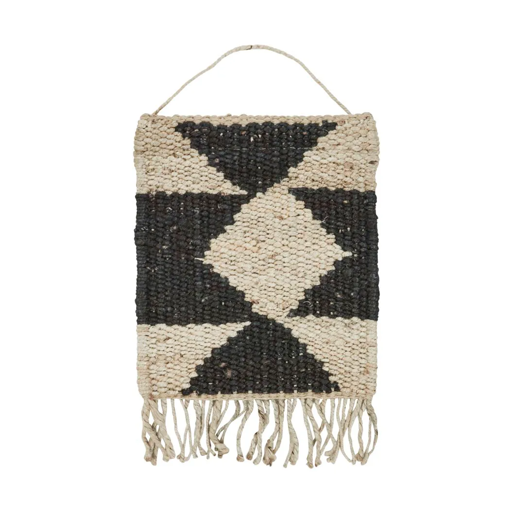 Dekoracja ścienna Murro 35x50 cm, Czarno-naturalna House Doctor