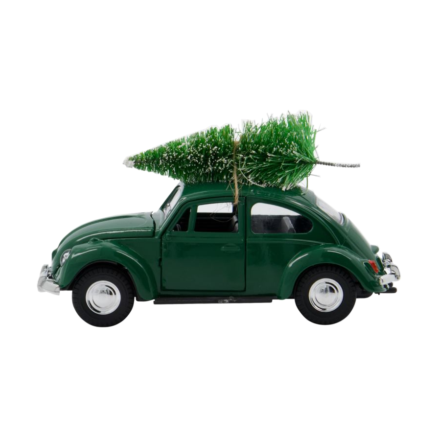 House Doctor Dekoracja Xmas Car Zielony | Skandynawski Design | Dekoracje świąteczne | Zielony