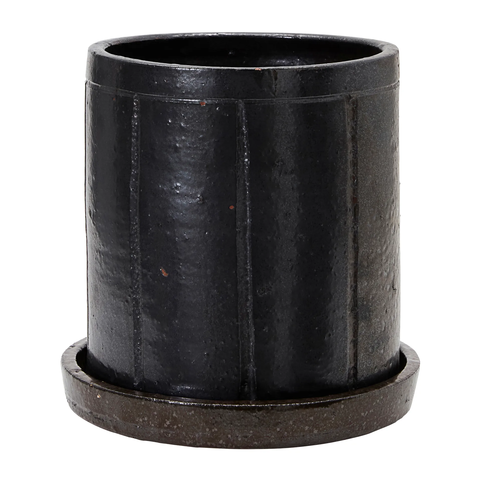 Donica Julian ze spodkiem Ø22 cm, Brązowy House Doctor