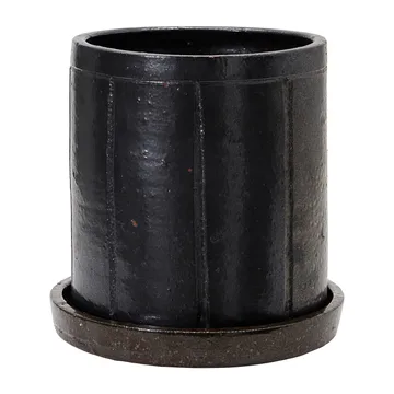 Donica Julian ze spodkiem Ø22 cm - Brązowy - House Doctor