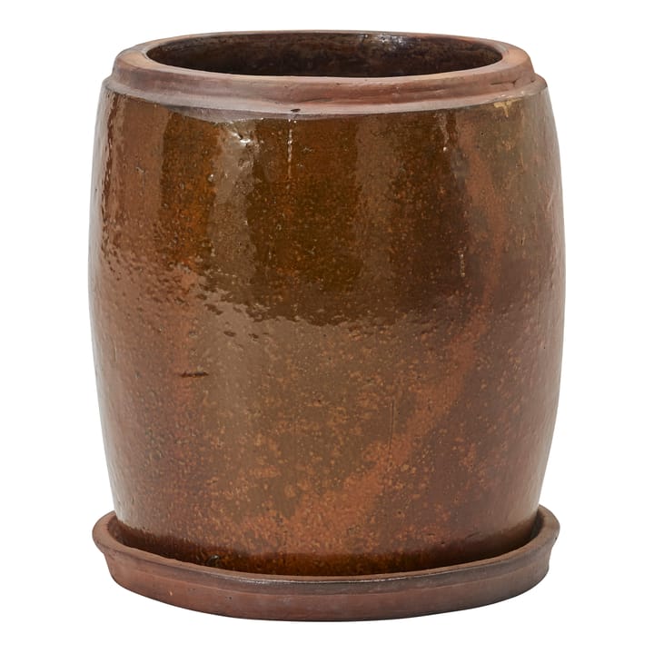 Donica Khap Ø39 cm, Brązowy House Doctor