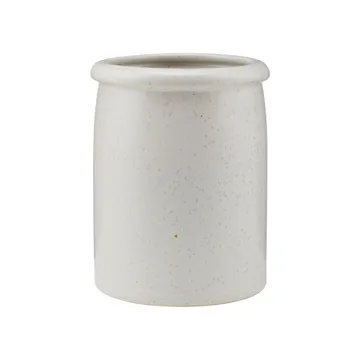 Donica Pion Ø11,5 cm - Szaro-biały - House Doctor
