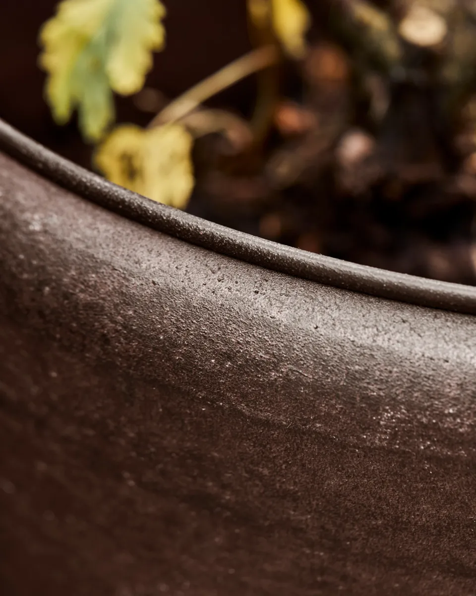 Doniczka Funnel 3 szt., Antyczny brązowy House Doctor