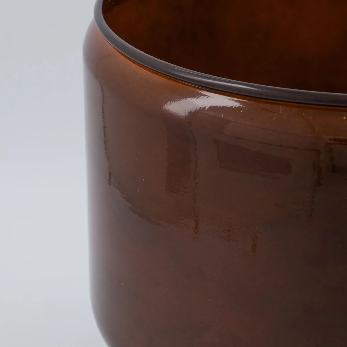 Doniczka Pile 2 szt., Brązowa House Doctor