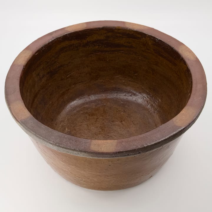 Doniczka Whai Ø37 cm, Żółty musztardowy House Doctor