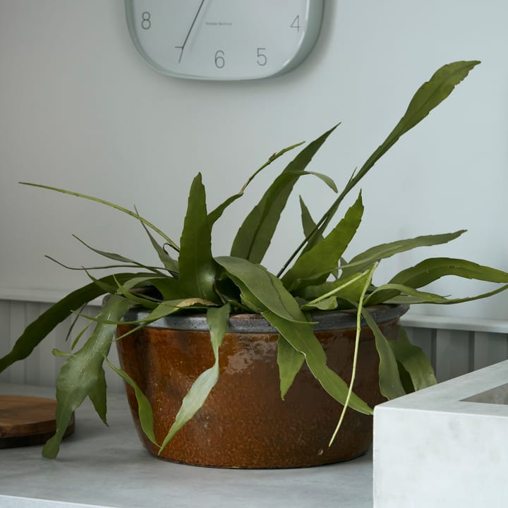 Doniczka Whai Ø37 cm, Żółty musztardowy House Doctor