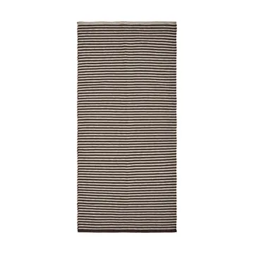 Dywan Alfo 90x200 cm - Brązowo-biały - House Doctor