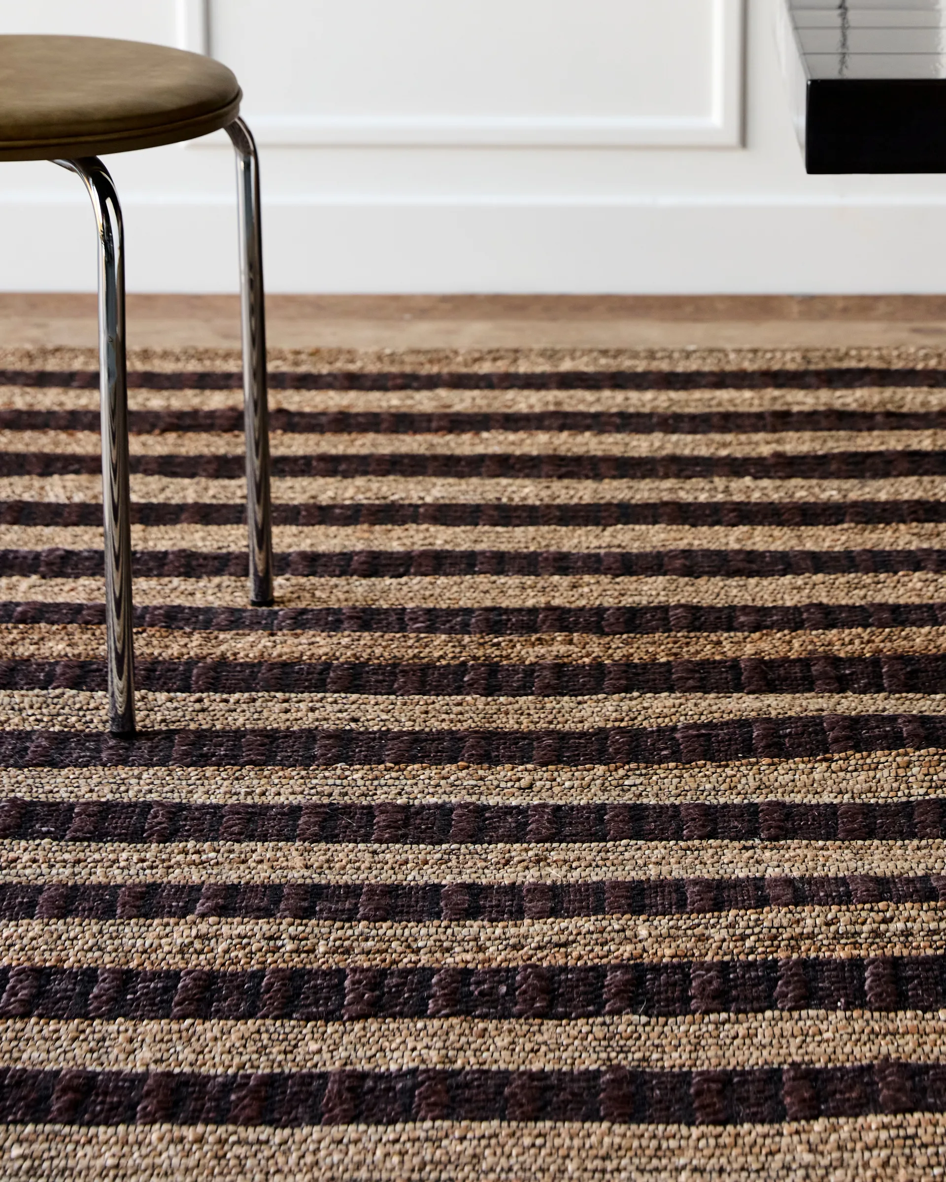 Dywan Block, brązowo-naturalny, 160x230 cm House Doctor