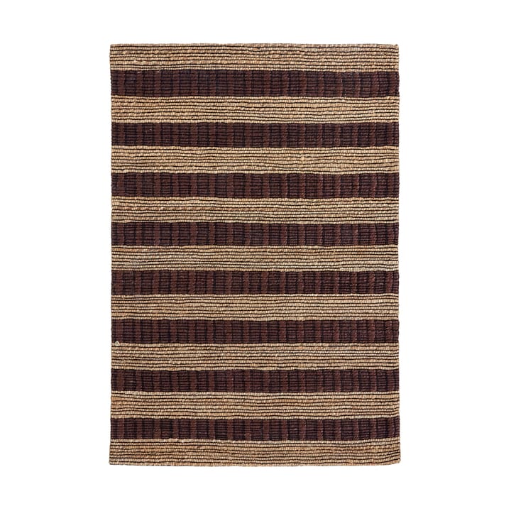 Dywan Block, brązowo-naturalny - 85x130 cm - House Doctor