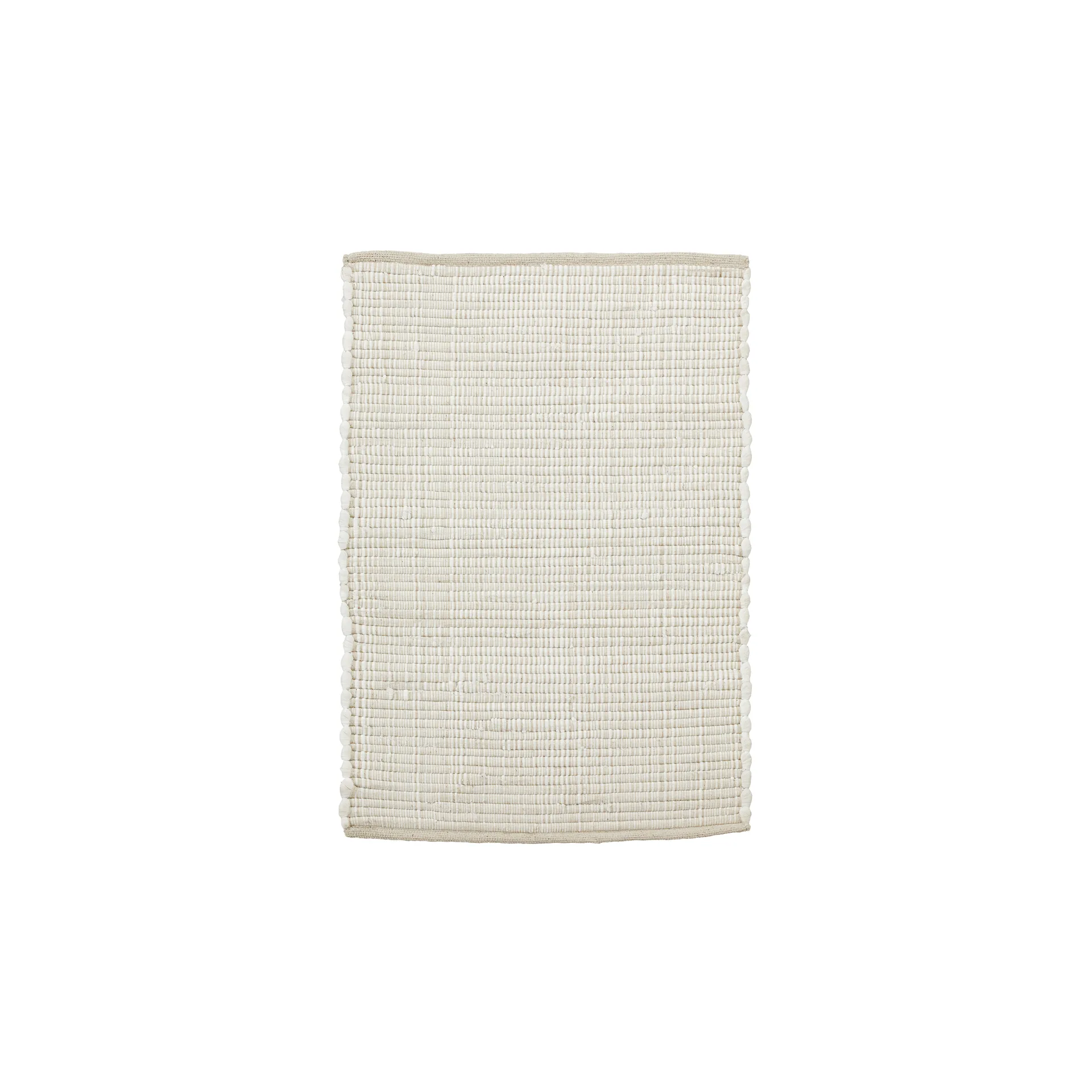 Dywan Chindi 60x90 cm, Biały House Doctor