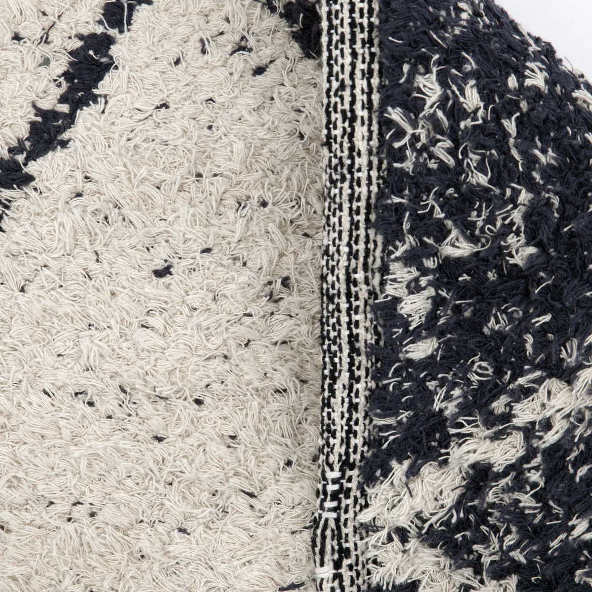 Dywan Kin, Czarno-off white, 90x200 cm House Doctor