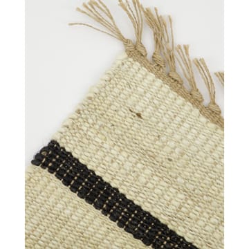 Dywan Sima 60x90 cm - Czarny-natura - House Doctor