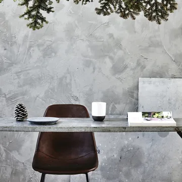 Found krzesło skórzane - Brązowy - House Doctor