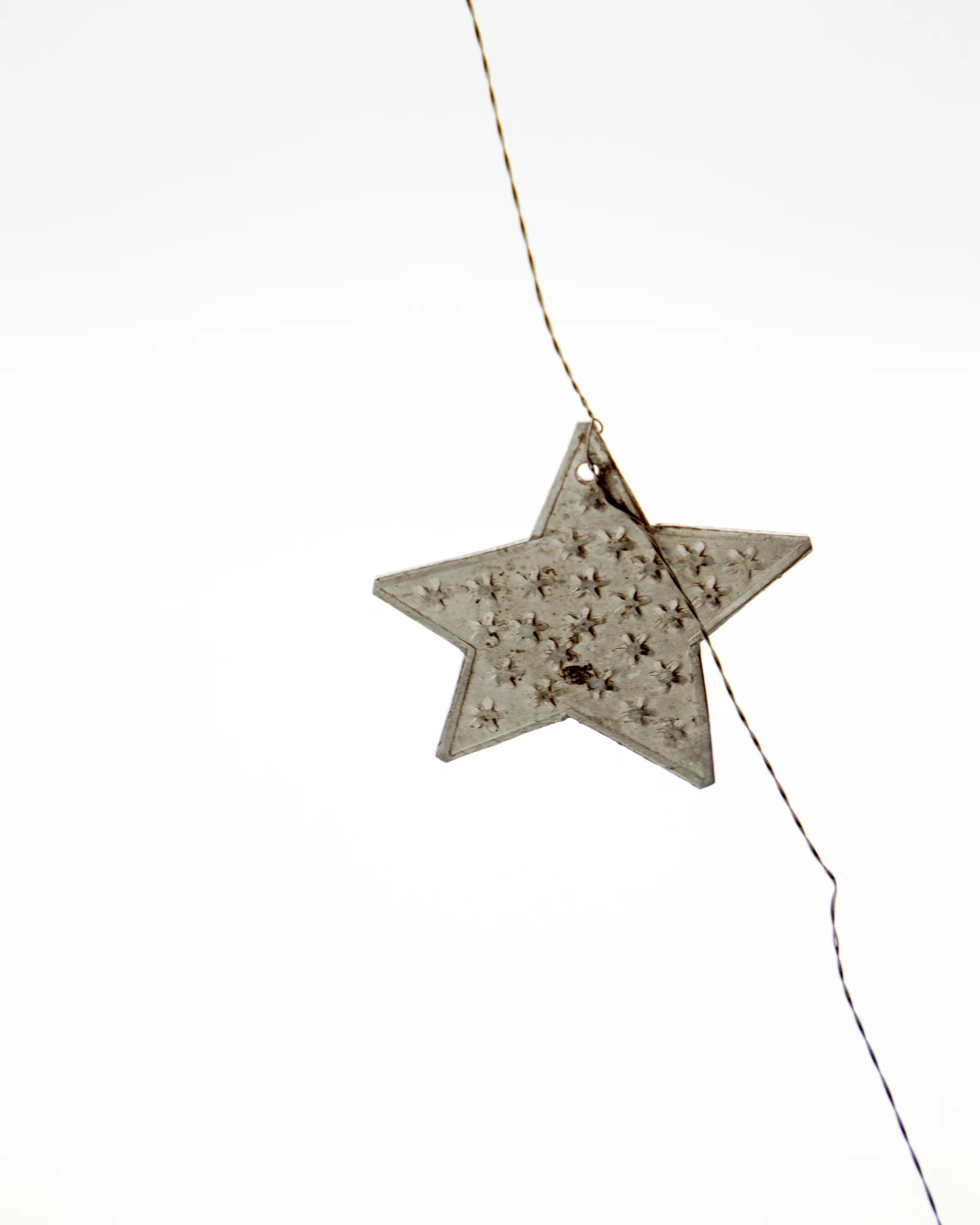 Girlanda Stars, Srebrne wykończenie, 200 cm House Doctor