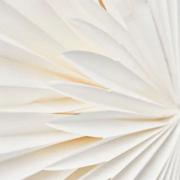 Gwiazda adwentowa Layer Ø60 cm - Biała - House Doctor