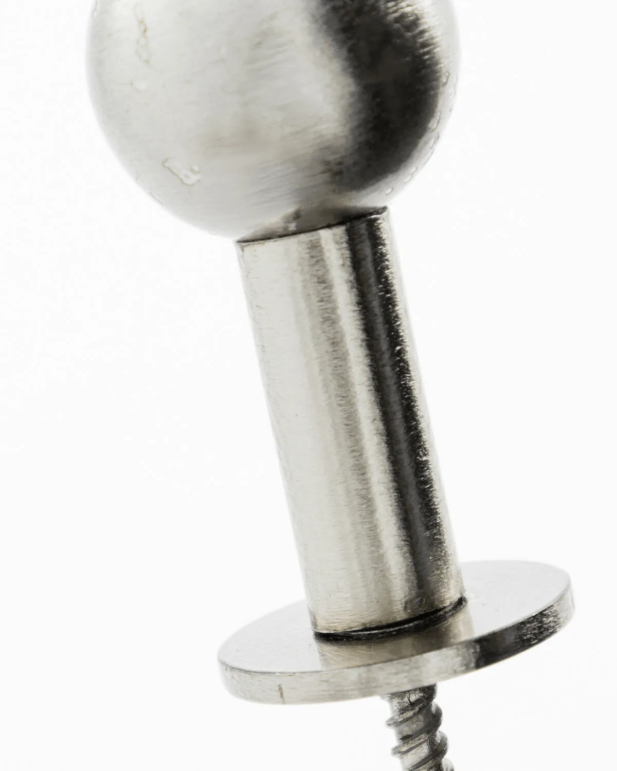 Haczyk Ball, 2 szt., Wykończenie srebrne, Ø4x2 cm House Doctor