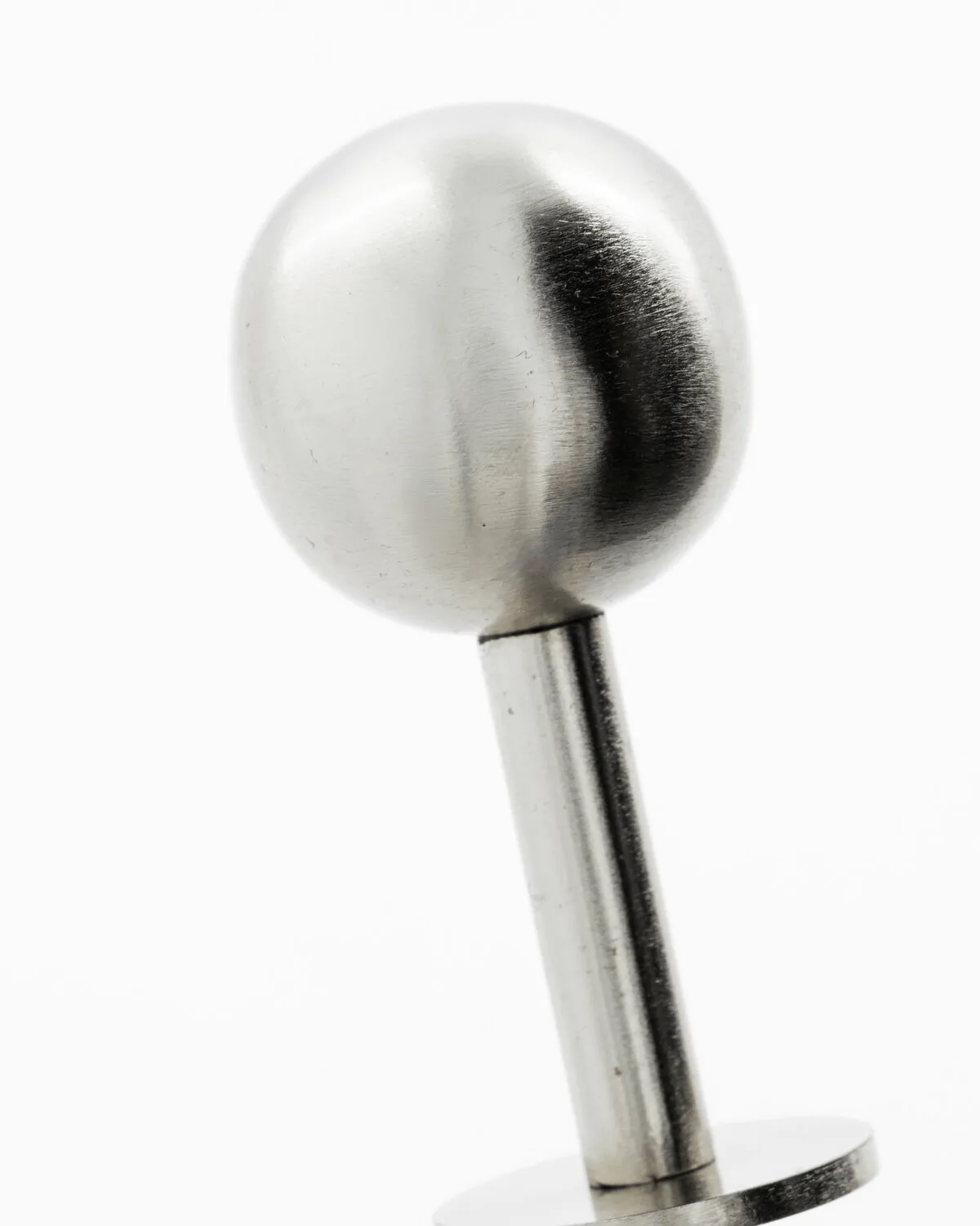 Haczyk Ball, 2 szt., Wykończenie w kolorze srebra, Ø8x4 cm House Doctor