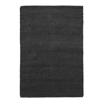 Hempi dywan 85x130 cm - Czarny - House Doctor