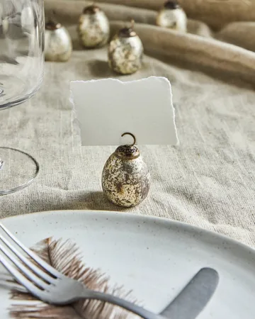 House Doctor stojak na karteczki 6 szt. - Silver finish - House Doctor