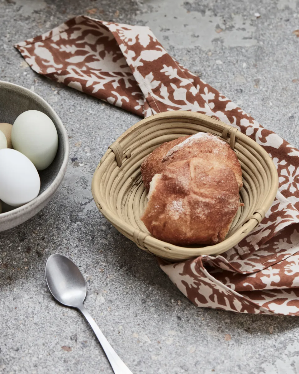 Kosz Conical Ø15 cm, Natur House Doctor