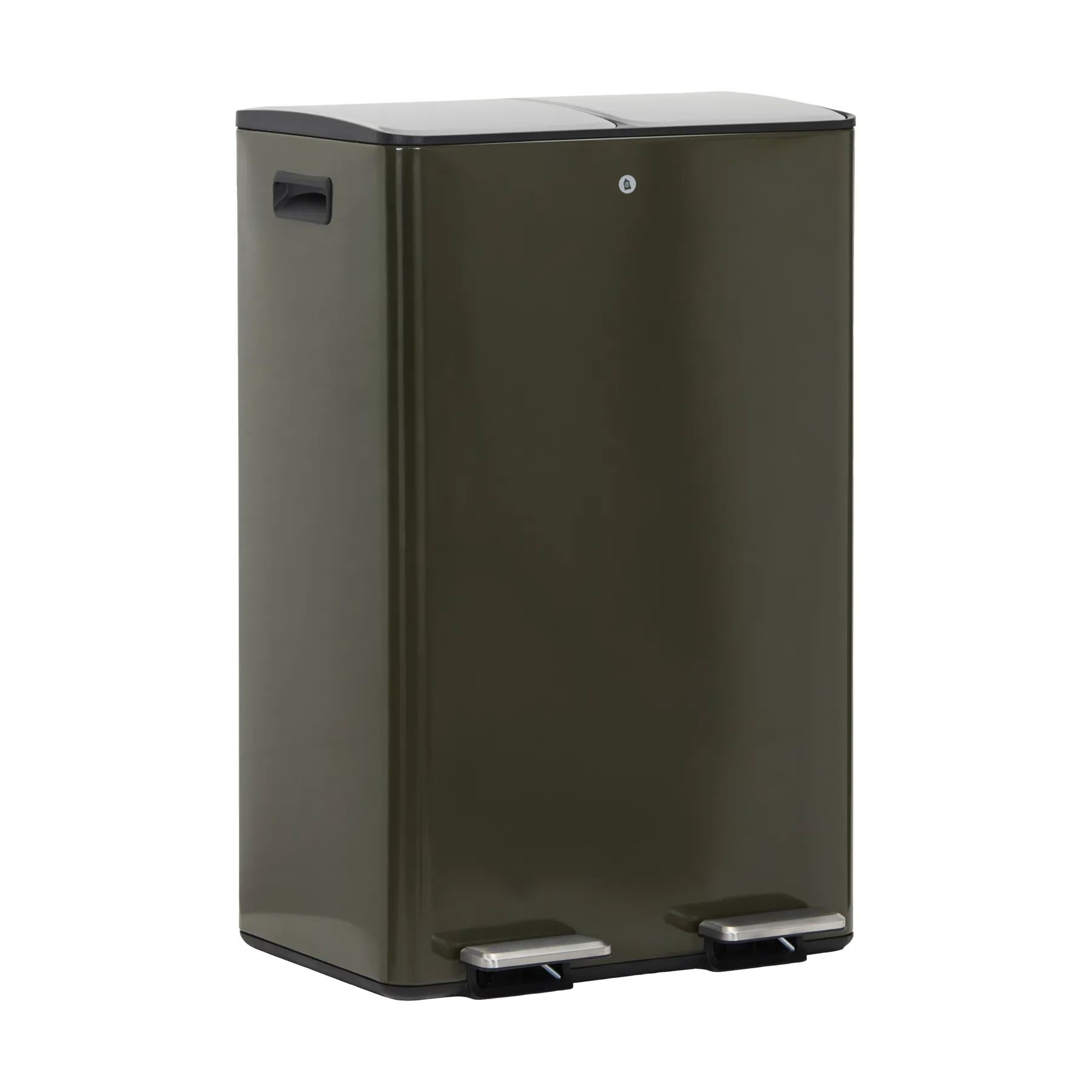 Kosz na śmieci Sort, Deep green, 46x35,5x71 cm House Doctor