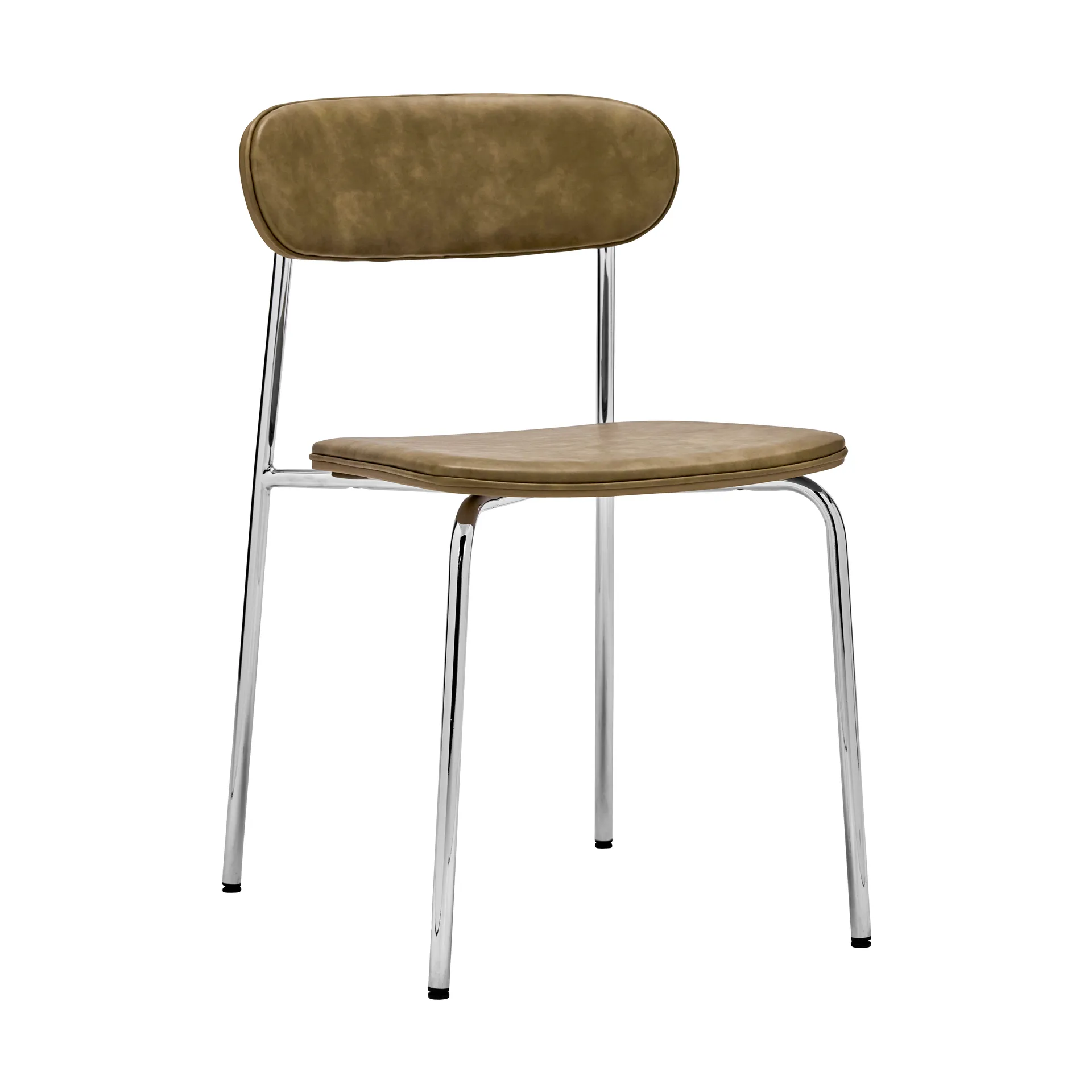 Krzesło Pova, Chromowany-khaki House Doctor