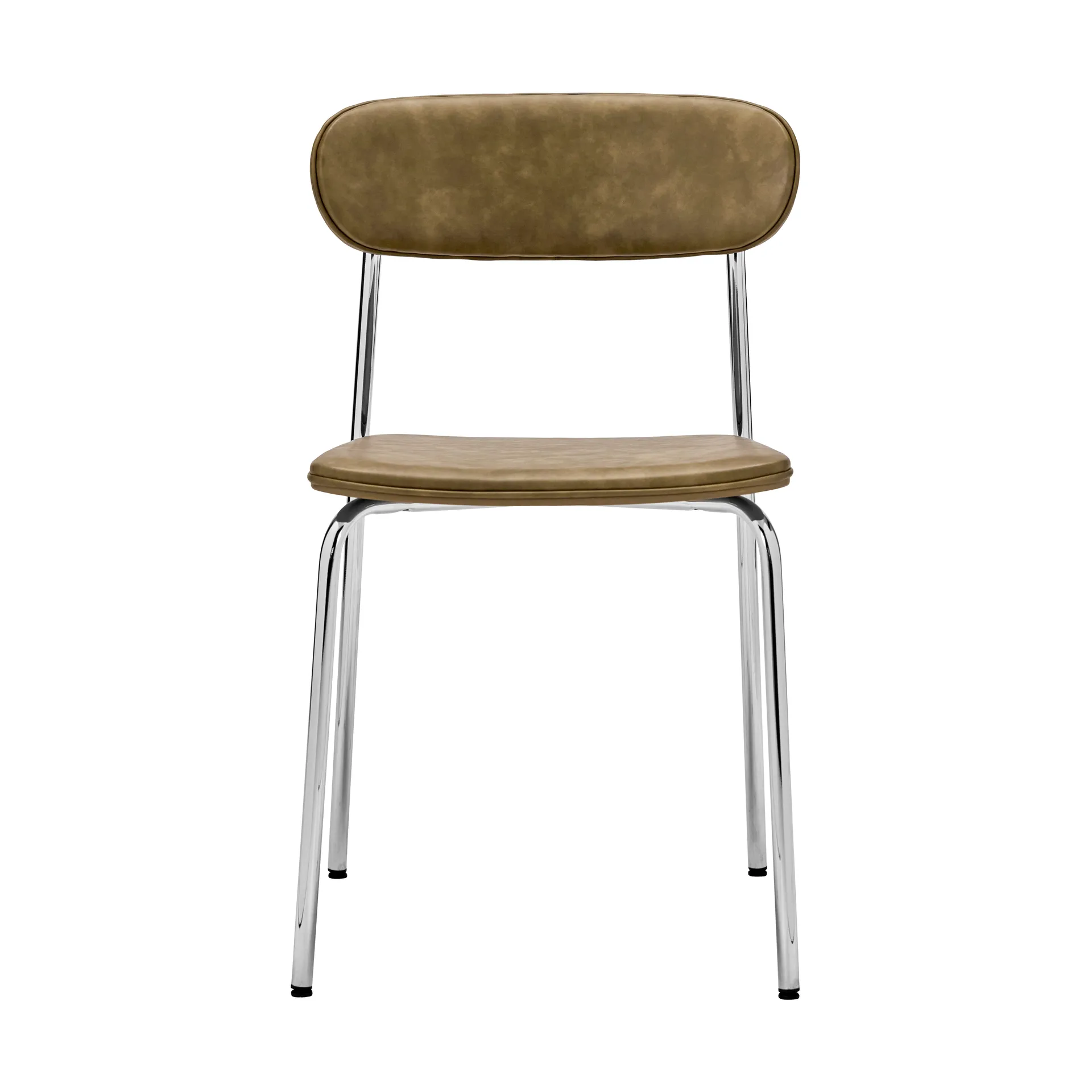 Krzesło Pova, Chromowany-khaki House Doctor