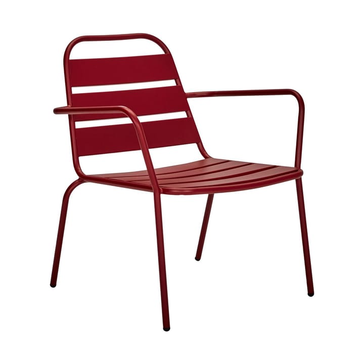 Krzesło wypoczynkowe Helo - Czerwone - House Doctor