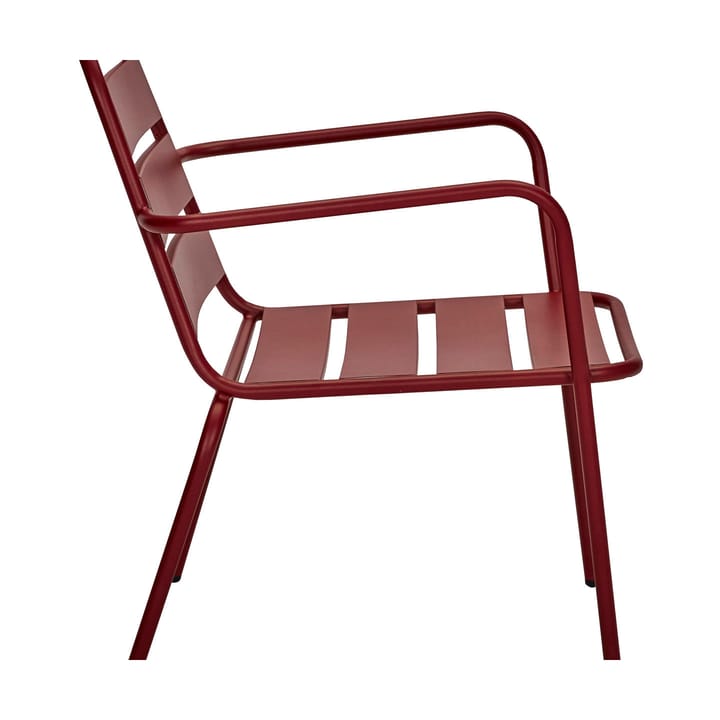 Krzesło wypoczynkowe Helo - Czerwone - House Doctor