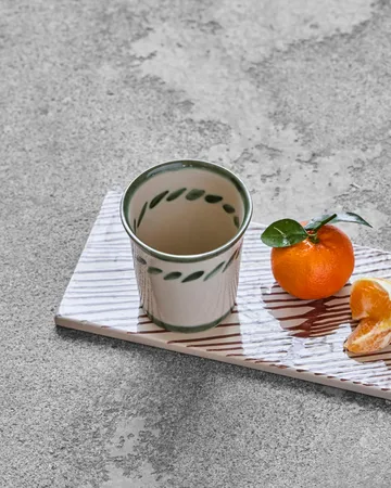 Kubek Diva 250 ml, 2-pak - Zielony - House Doctor