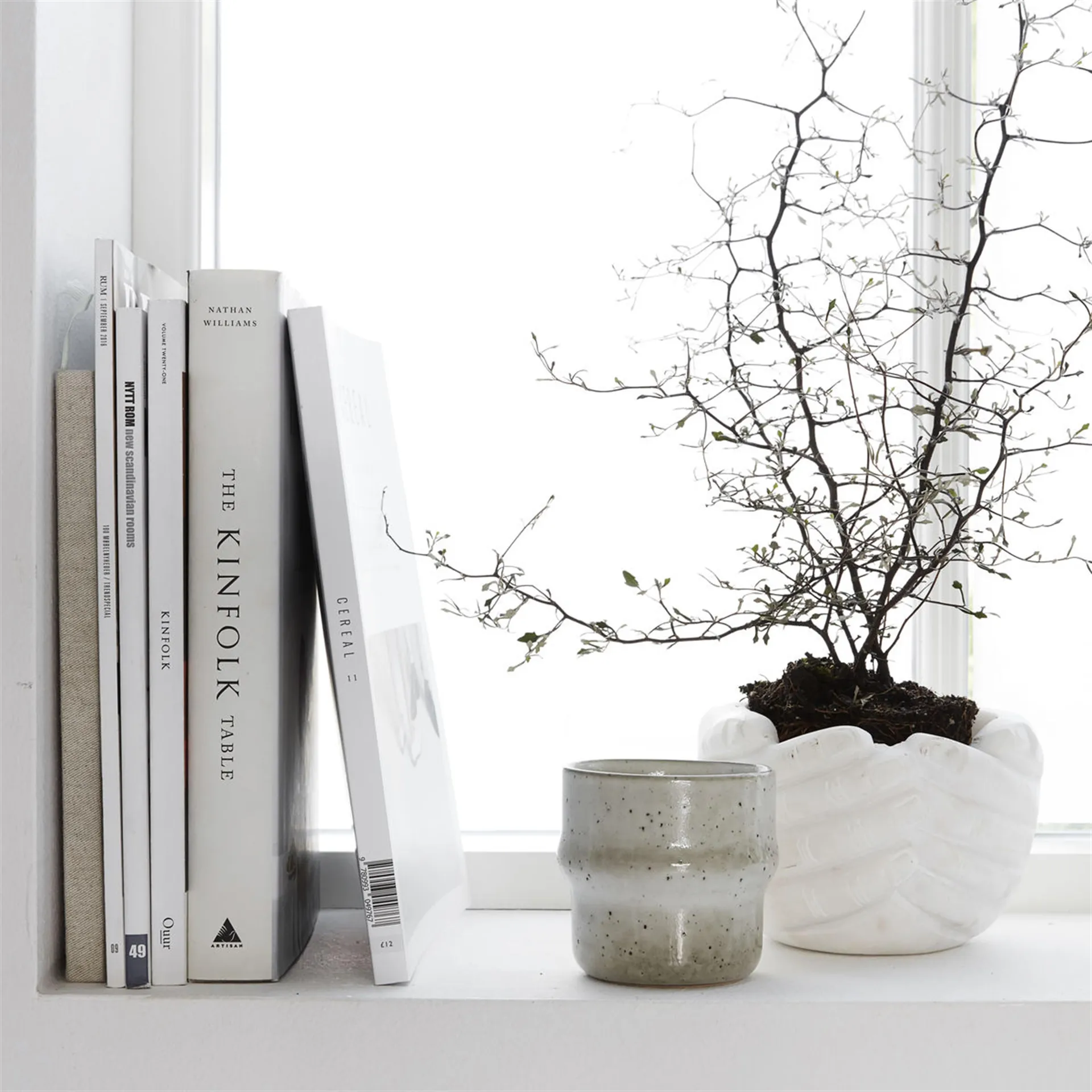 Kubek Lake, szary, 8,3 cm House Doctor