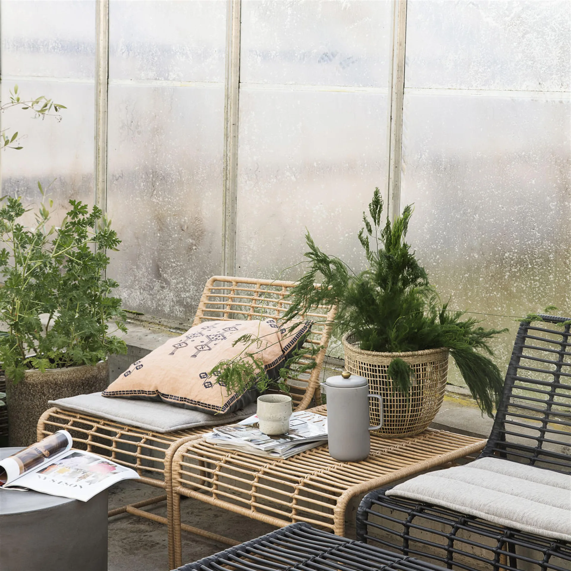 Kubek Lake, szary, 8,3 cm House Doctor