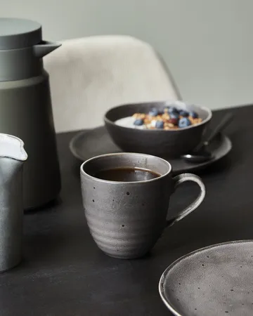 Kubek Rustic 9 cm - Ciemnoszary - House Doctor