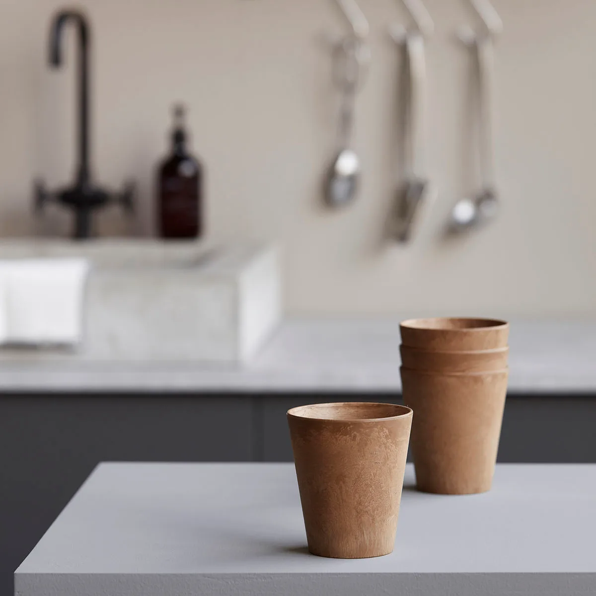 Kubek Serveur 4-pak, Złoto House Doctor