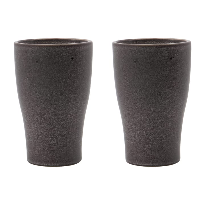 Kubek termiczny Liss 14 cm 2-pak - Ciemnoszary - House Doctor