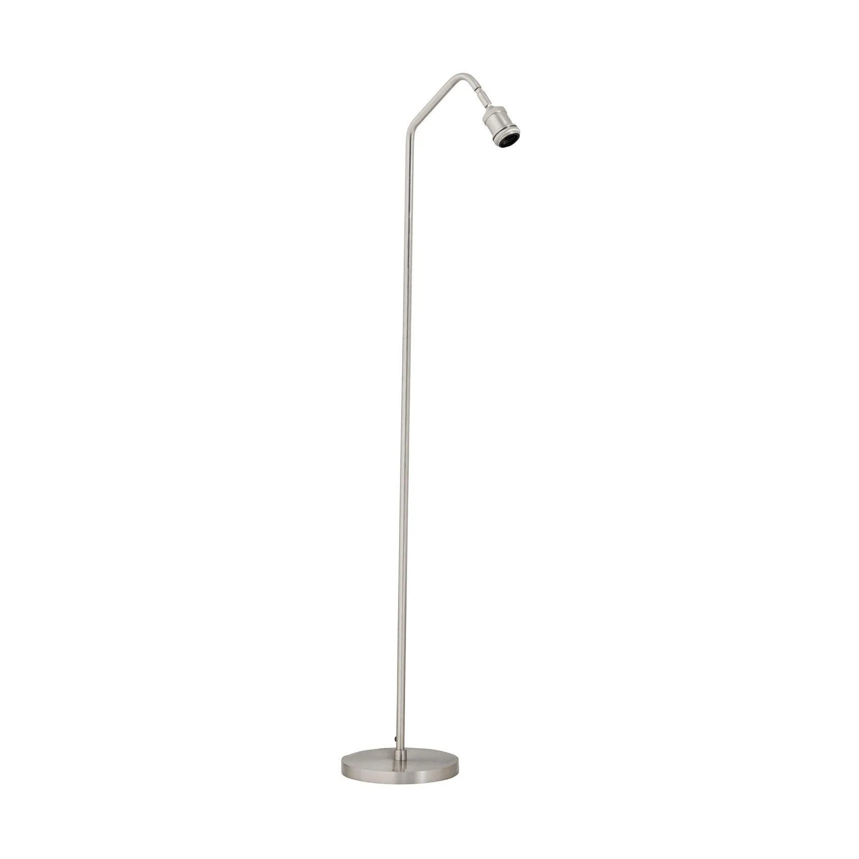 Lampa podłogowa, Szczotkowane w kolorze srebrnym, 129,5 cm House Doctor