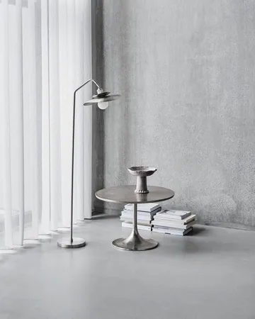 Lampa podłogowa - Szczotkowane w kolorze srebrnym, 129,5 cm - House Doctor