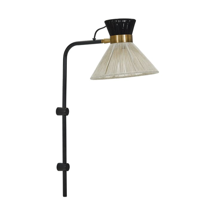 Lampa ścienna Cord - Czarna - House Doctor