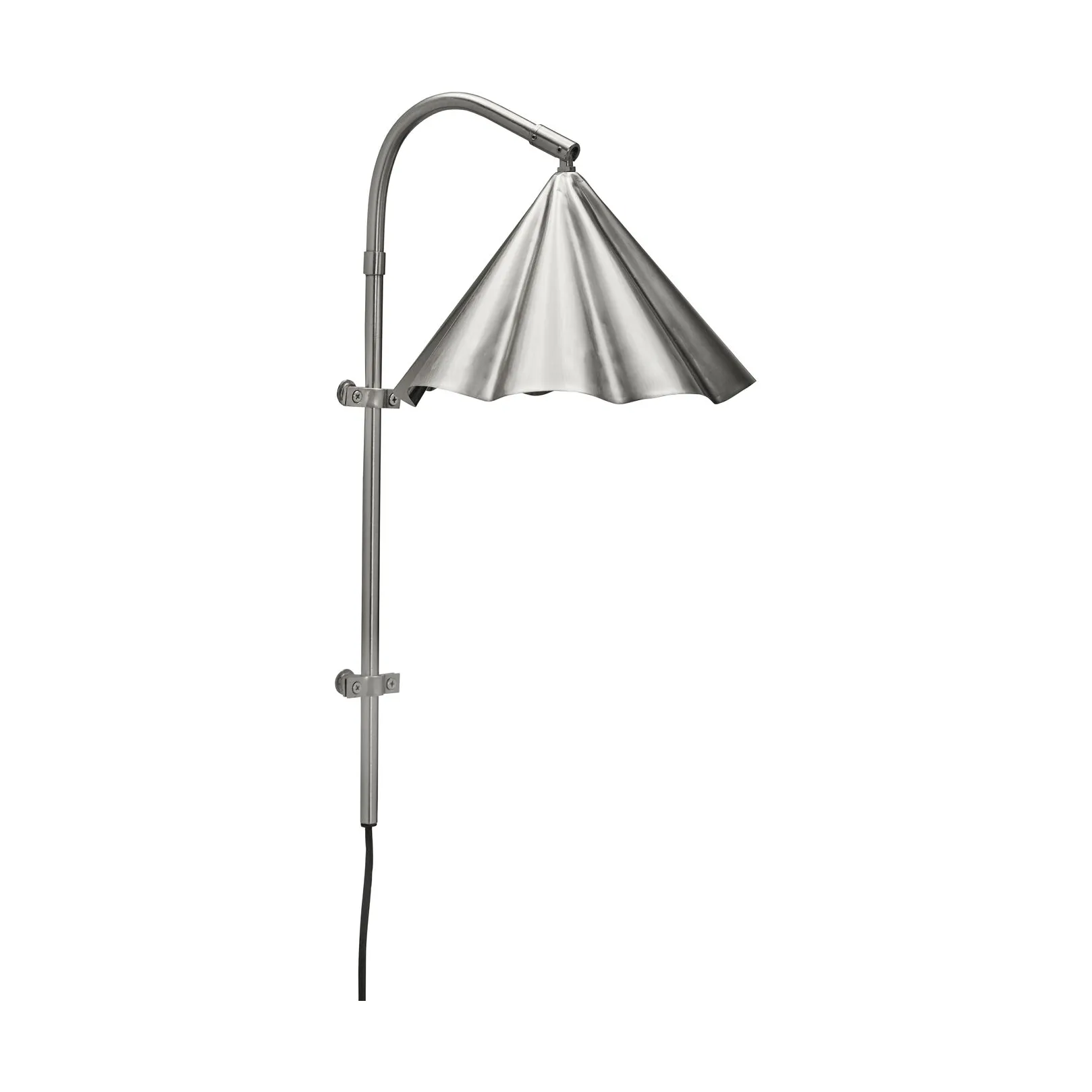 Lampa ścienna Flola 51 cm, Szczotkowane w kolorze srebrnym House Doctor
