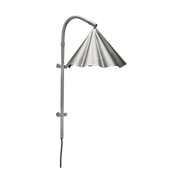 Lampa ścienna Flola 51 cm - Szczotkowane w kolorze srebrnym - House Doctor