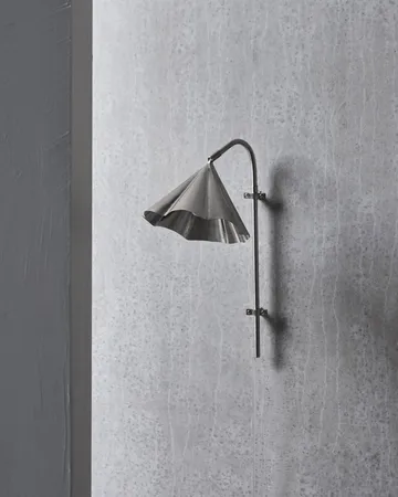 Lampa ścienna Flola 51 cm - Szczotkowane w kolorze srebrnym - House Doctor