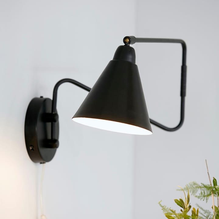 Lampa ścienna Game, czarna, Duża, 70 cm House Doctor