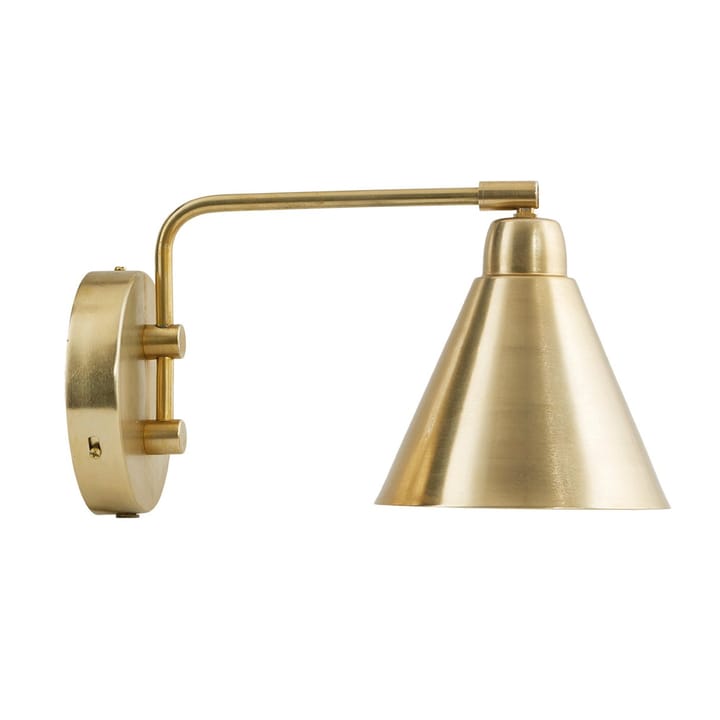 Lampa ścienna Game, mosiądz - Mała, 30 cm - House Doctor