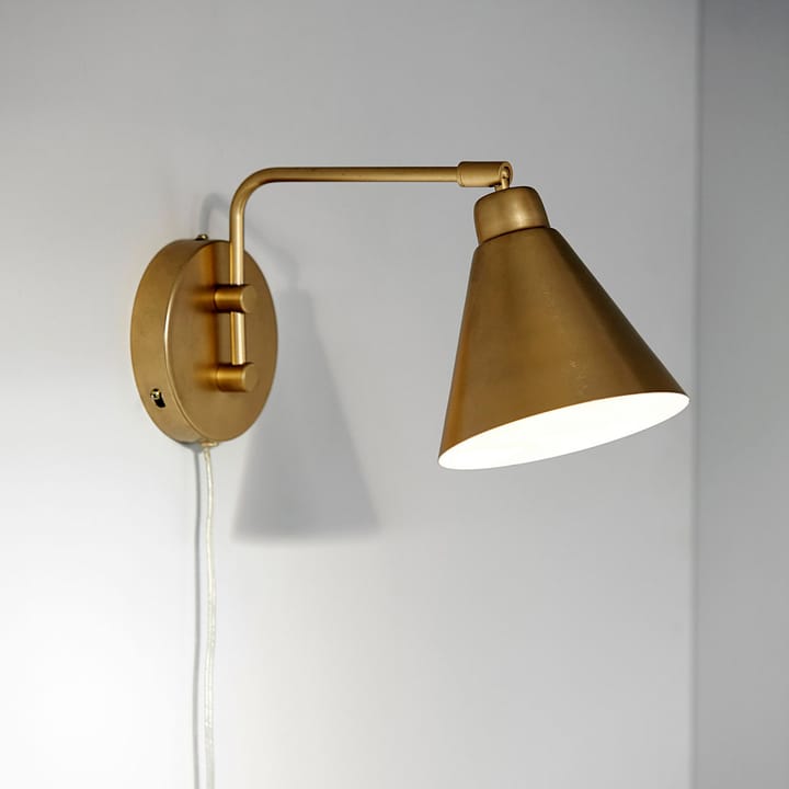 Lampa ścienna Game, mosiądz, Mała, 30 cm House Doctor