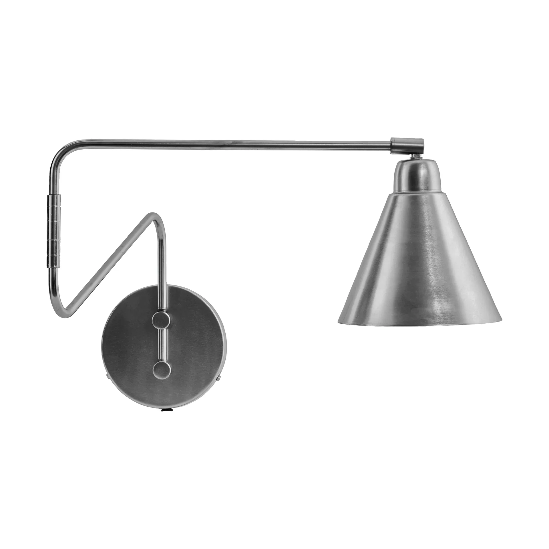 Lampa ścienna Game, szczotkowane srebro, Duży, 76 cm House Doctor